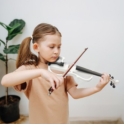  MUSIC SALE! Electric Violin w Softshelled Hard Case, Wax, & More!!