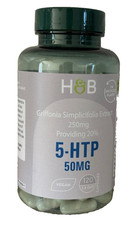 Holland & Barrett 5-HTP Griffonia Seed Extract 120 Capsules. New sealed.