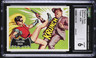 1966 Topps Batman Black Bat Fighting Back #30 - CGC 6