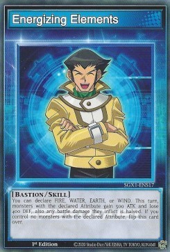 YuGiOh Energizing Elements (Skill) SGX1-ENS17 Common Englisch Neu 1st