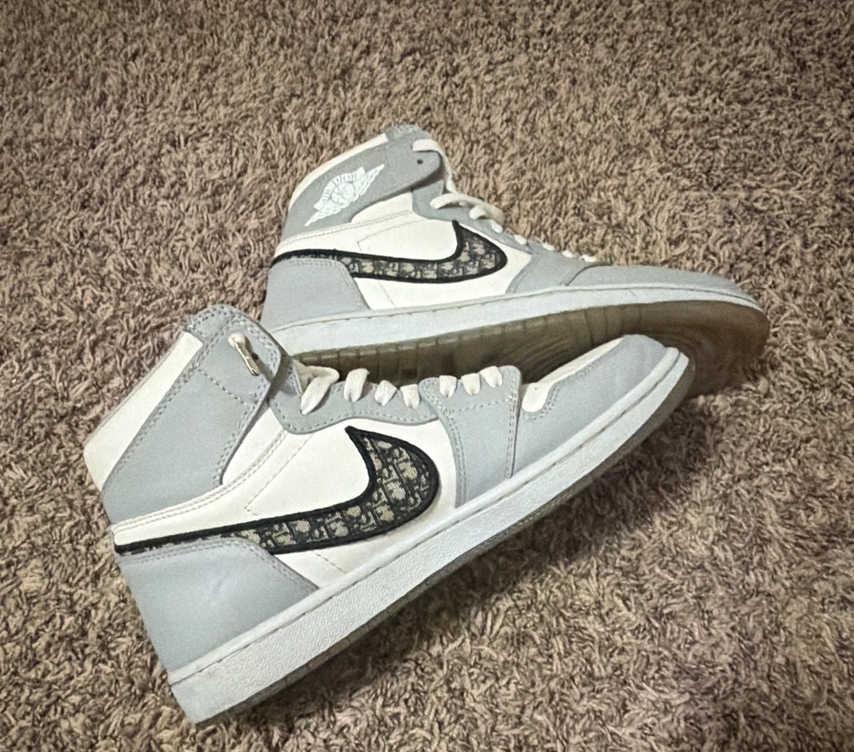 Las mejores ofertas en Jordan 1 x Dior High Gray | eBay