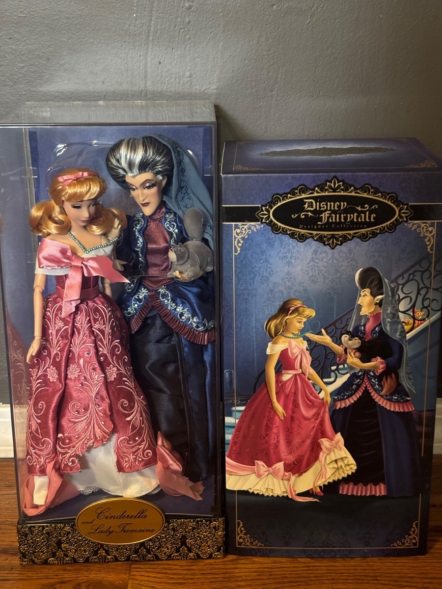 レディトレメインムービードール Cinderella and Lady Tremaine Disney Fairytale Designer Collectible