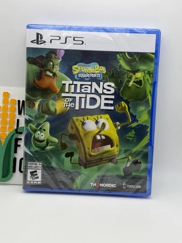 SpongeBob SquarePants Titans of the Tide - Sony PlayStation 5 BRAND NEW !!
