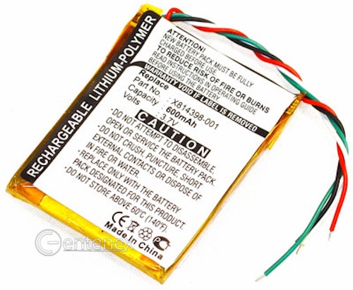 Replacement Battery for Microsoft Zune Flash 16gb 4g 4gb 8 Gigabyte MP3 Player