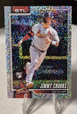 2026 Topps Series 1 Celebration Confetti Foil Jimmy Crooks #73 Cardinals