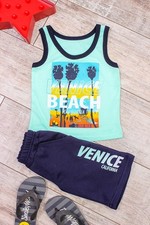 Boys  Summer Set   Comfortable T-shirt  Stylish Shorts, Summer, Nosi svoe 6...