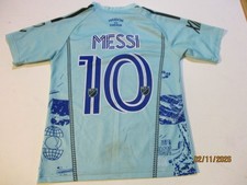 MESSI 10 INTER MIAMI FC SOCCER ADIDAS CLIMALITE REPLICA JERSEY YOUTH XL 152