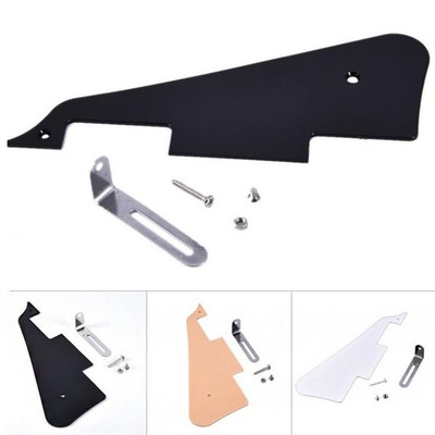 E-Gitarre Schlagbrett Kratzplatte Set für Epiphone/LP Style Gitarren weiß