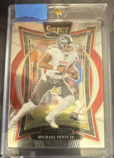 Panini Select 2024 Concourse Michael Penix Jr. Rookie #80 Atlanta Falcons NFL