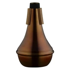 Stagg Model MTR-S3AV All-Aluminum Vintage Colored Straight Trumpet Mute 