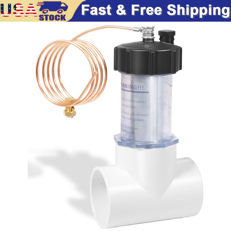 2-Inch Inline Zinc Anode 104D Pool Tool with Copper Wire