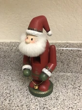 Zim’s Heirloom Nutcracker Santa w Christmas Bell