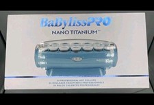 BaBylissPRO Nano Titanium Roller Hairsetter 20 Professional Hot Rollers - Blue