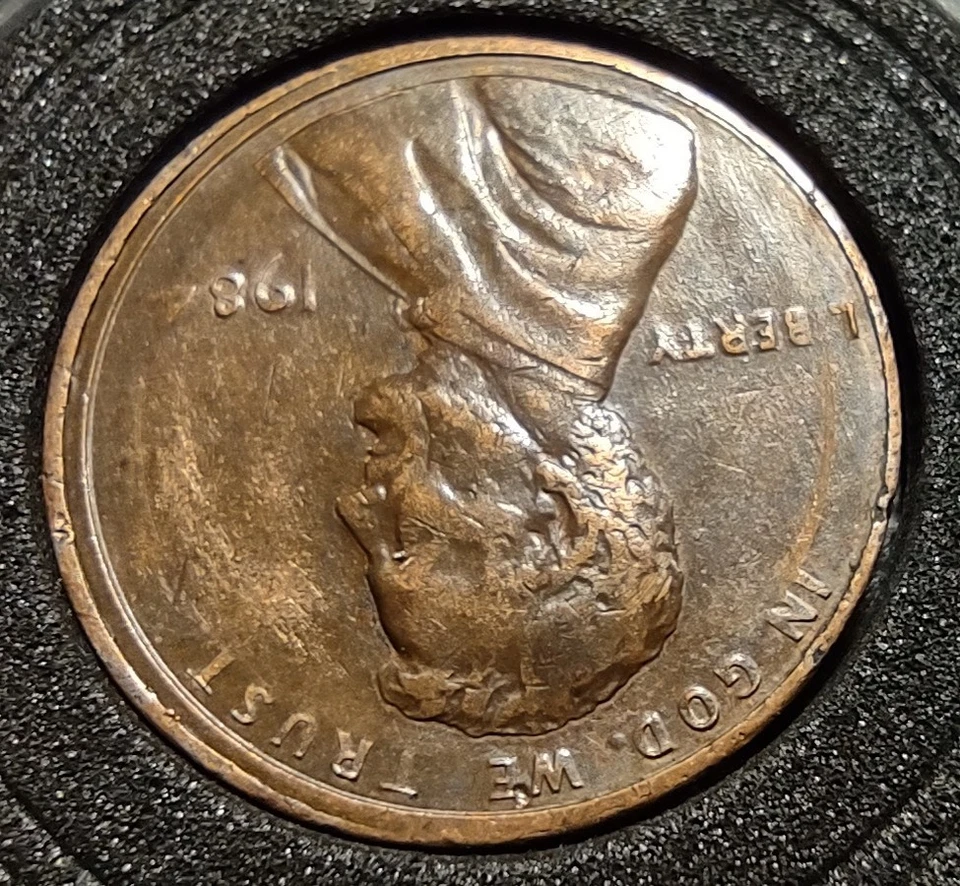 1984 P Lincoln Memorial Cent DDO, Doubled Ear, Struck Through Liberty and  Date - Image 4 of 4