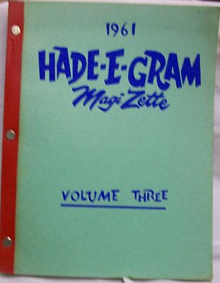 Hade-E-Gram Vol. 3 1961