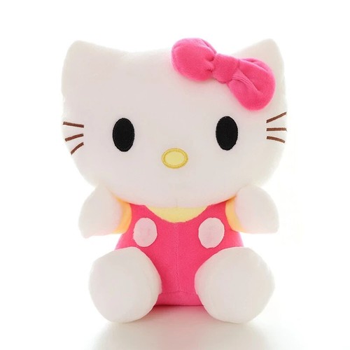 Pink Hello Kitty Plush Toys Pillow Doll Stuffed Animal Children Plushie 20cm - 第 1/3 張圖片