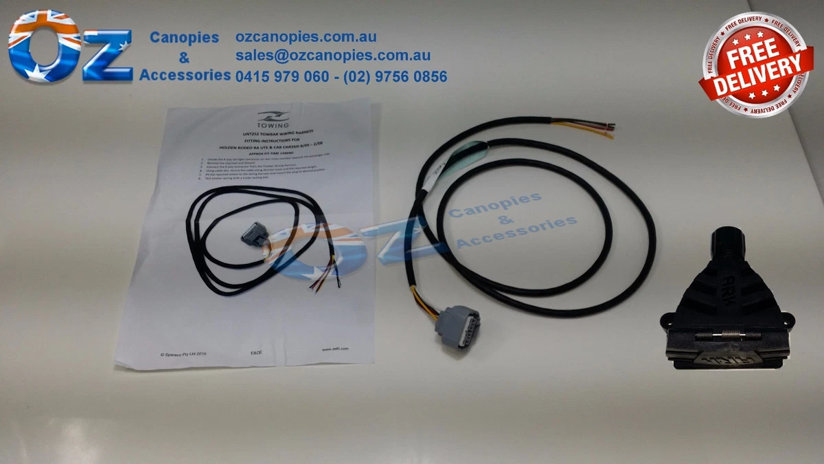 Hilux trailer 2024 wiring harness