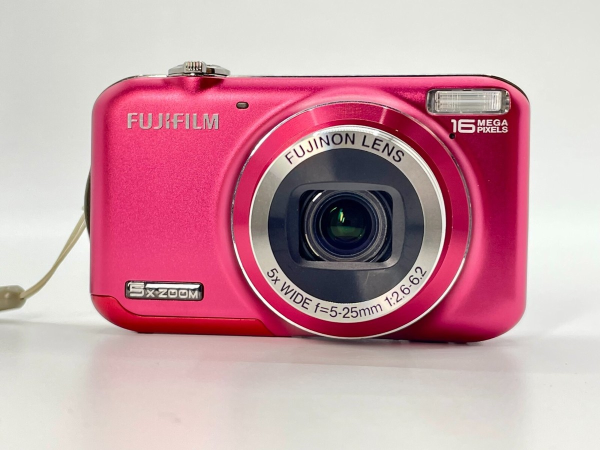 Near Mint ]Fujifilm FinePix JX400 Red Compact Digital Camera