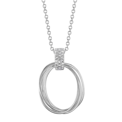 Collana Uomo Oro Bianco GL101043