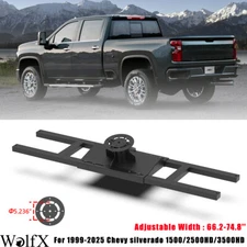 Adjustable Spare Tyre Carrier For 1999-2025 Chevy Silverado 1500/2500HD/3500HD