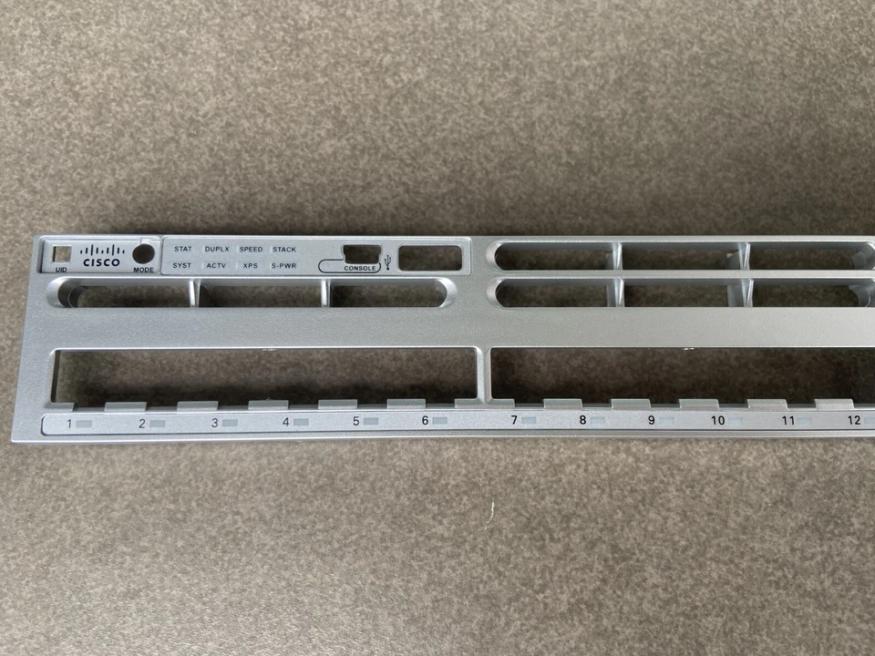 Cisco Catalyst WS-C3850-24XS-S XS 10G SFP+ Faceplate for Replacement - Image 2 of 4
