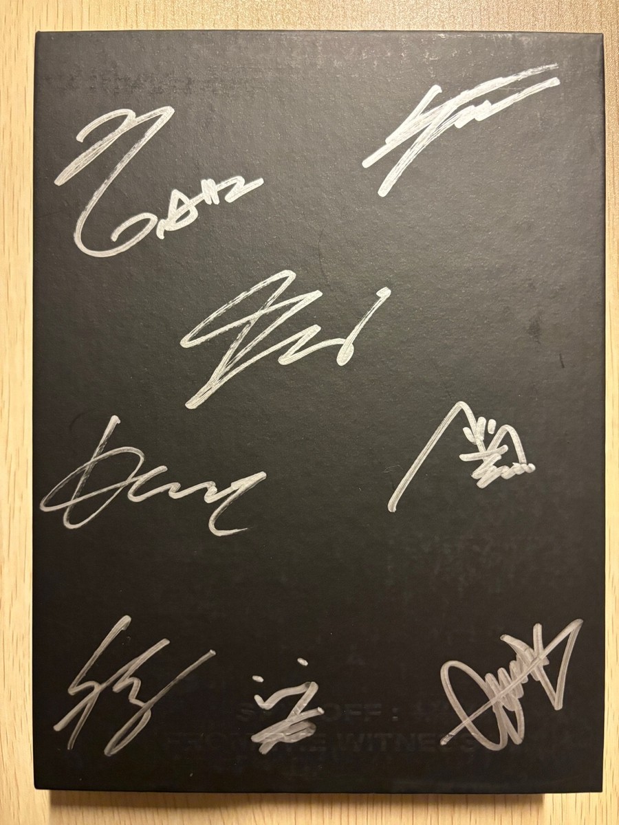 ATEEZ [SPIN OFF : FROM THE WITNESS] All Member Autographed Signed
