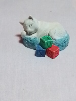 Peter Fagan.'' Arthur's Forty Winks''. ca304. 1994. 25x40mm. Weiße Katze