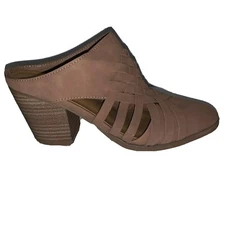 Strappy Mules Womens Size 7 Clogs Sandals New Universal Thread See Pics