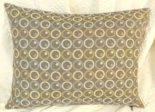 Círculos Almohadas Rectangulares Mezcla de algodón