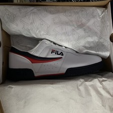 FILA ORIGINAL FITNESS 11F16LT-150 WHITE/NAVY/RED MENS CLASSIC NEW IN BOX