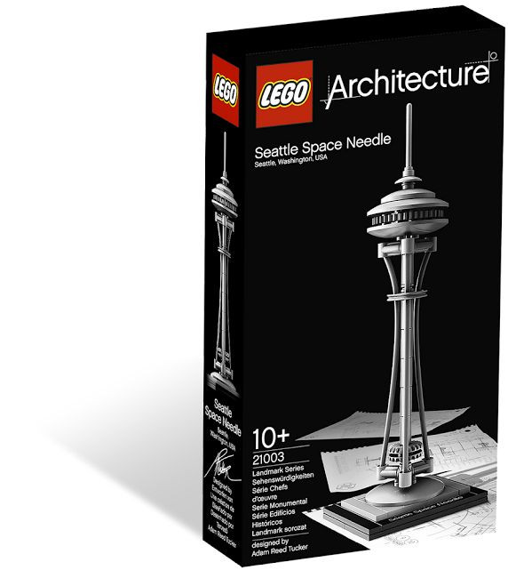 Конструктор LEGO 21003 Архитектура Сиэтл Спейс Нидл Neu Ovp BNISB