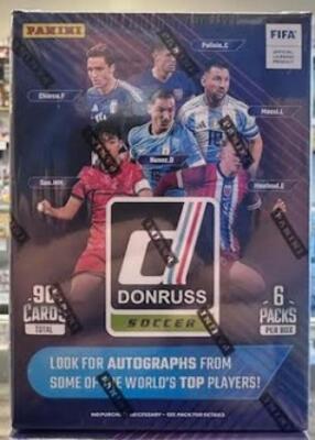 2024-25 Donruss FIFA Soccer Blaster Box FACTORY SEALED