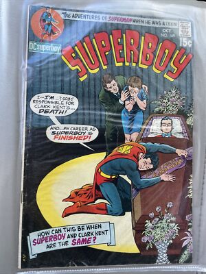 Superboy #169 DC Comics 1970 No Escape for Superboy Bronze Age Curt Swan