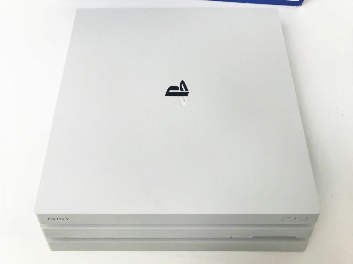 SONY PS4 PlayStation 4 Pro Glacier White 1TB CUH-7200B only