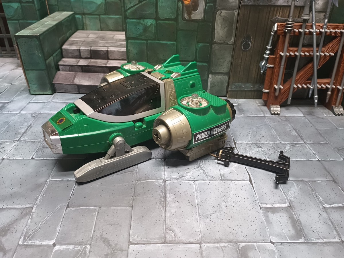 アンティーク 1999 Vintage Power Rangers Lightspeed rescue hover green deluxe | eBay