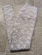 Spiritual gangster sz XS/S Leggings jacquard love sculpt seamless tan pink 3975