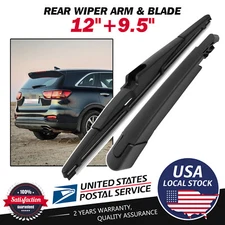 For Kia SORENTO 2016 - 2020 12"&9.5" REAR WINDSHIELD WIPER BLADE ARM SET