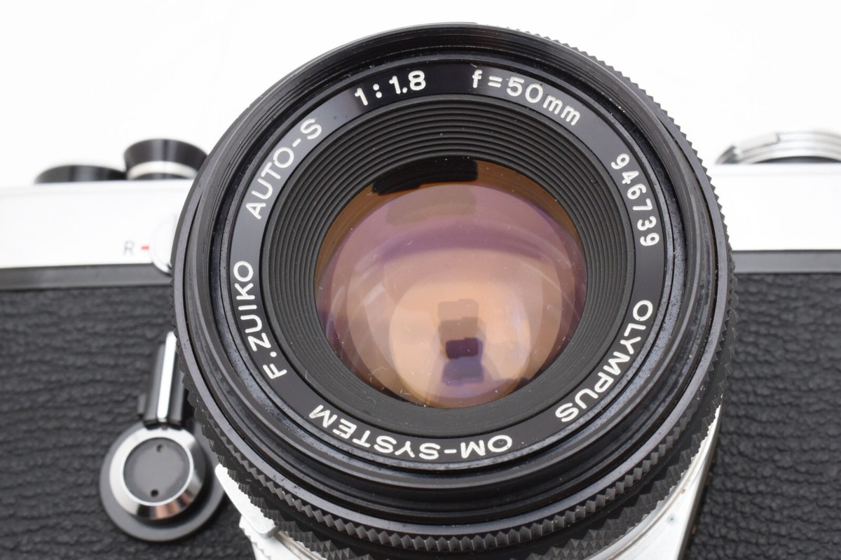 OLYMPUS OM-1 SLR Film Camera w/ F.ZUIKO AUTO-S 50mm F1.8