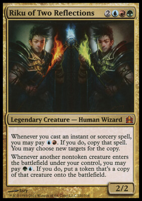 Riku of Two Reflections X (1) Magic MTG Commander MTG EX/NM (RG) 4RCards |  eBay