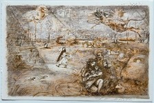 MORETTI LUCIEN PHILIPPE LITHOGRAPHIE 1977 SIGNÉE AU CRAYON HANDSIGNED LITHOGRAPH