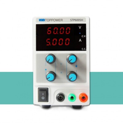 Hi-Resolution 0.01V/1mA DC Power Supply 0-60V 0-5A AC110-220V Overload Protect #