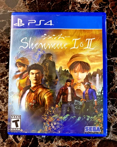 Shenmue I & II - No Game Disc - Original Case Only - Sony PlayStation 4