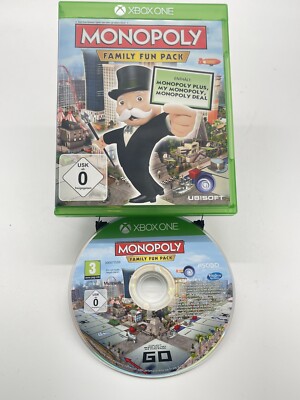 Monopoly Family Fun Pack (Microsoft Xbox One, 2014)
