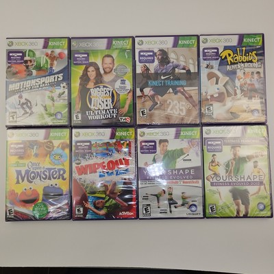 Lot of 8 Brand New - Microsoft Xbox 360 Kinect - Video Games