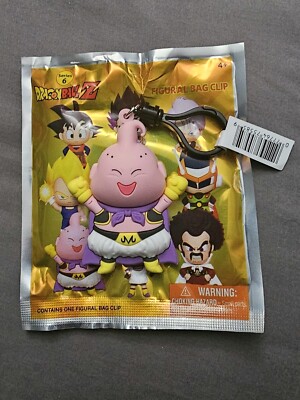 Dragonball Z Series 6 Figural Bag Clip 3 Inch Majin Buu