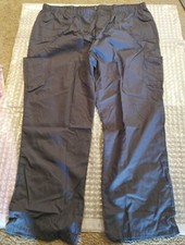 Fashion Seal Health Care Size 4XL Tall Superior Uniform Stretchy Waist Pewter