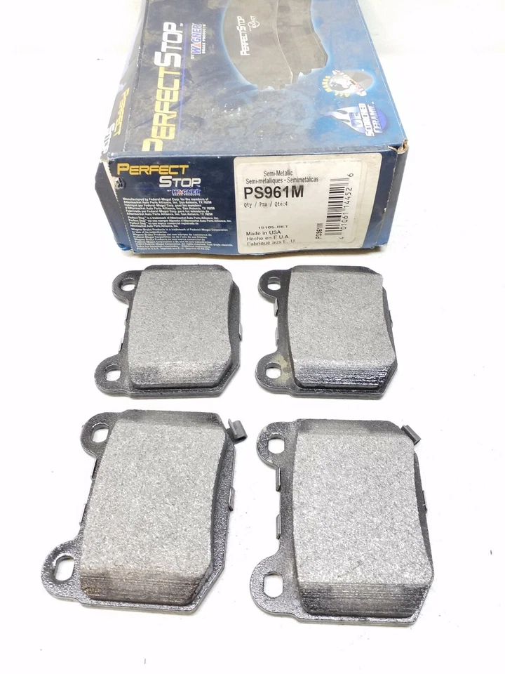 Полуметаллические дисковые тормозные колодки PS961M Perfect Stop сделано в США  - Изображение 2 из 3