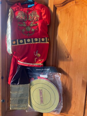 Gladiator Kostüm mit Schild 3-4 Jahre