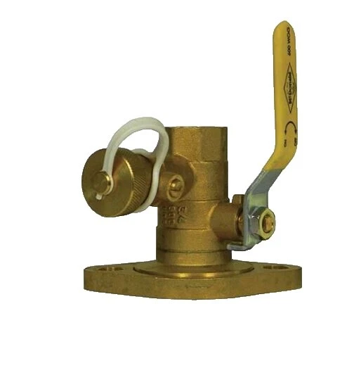 Carcasa de latón 1 1/4 de diámetro Válvulas de bola