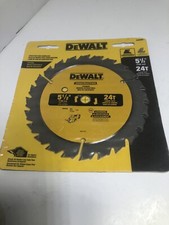 5 1/2&rdquo; DeWALT Blade 24T Carbide Teeth Unopened Package New Old Stock
